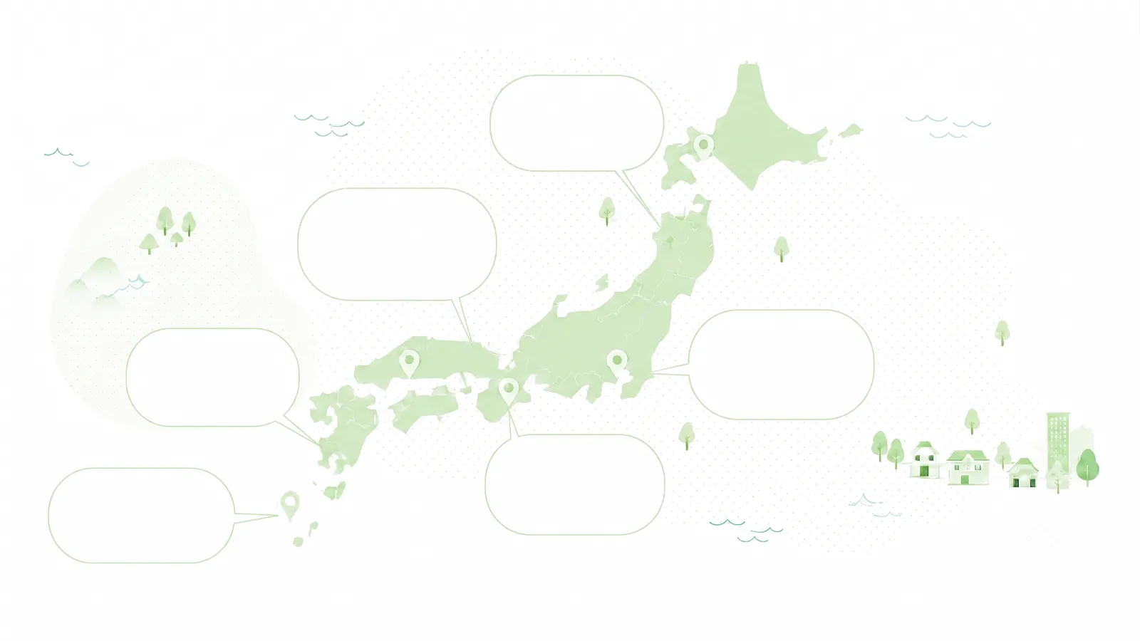 日本地図 エリアから探す